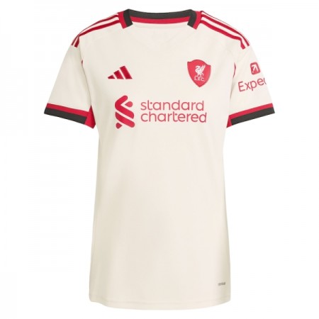 Camisola Liverpool Mulher Equipamento Alternativa 2025-26 Manga Curta